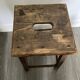 Small wooden stool