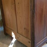 Old Parisian buffet in solid wood