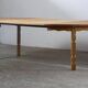 Vintage Danish Modern Oak Round Table, H. Kjærnulf style, 1960s