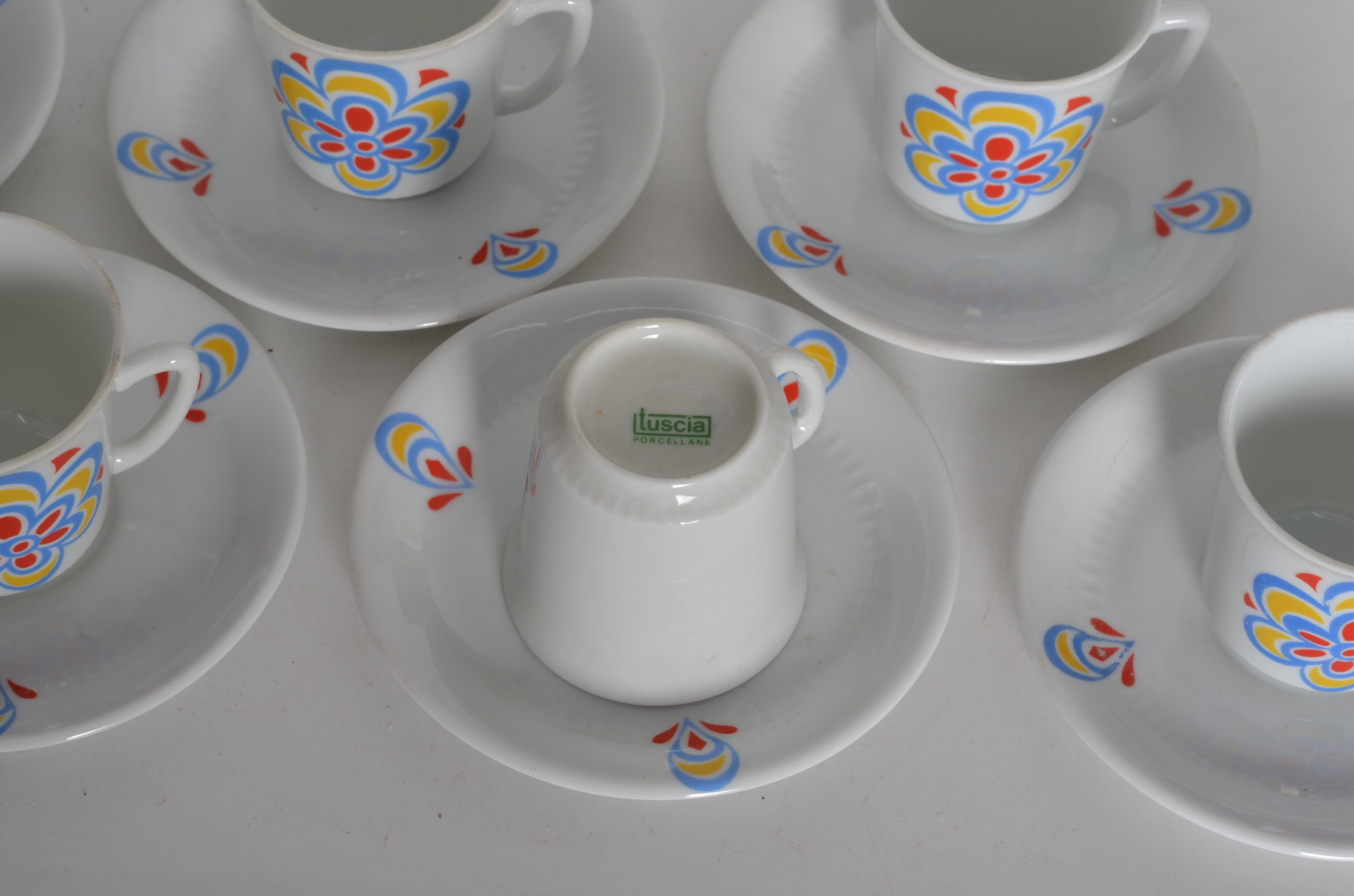 Italian luscia coffee cups