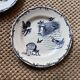Plates Choisy Le Roi 19th in iron earth, country décor