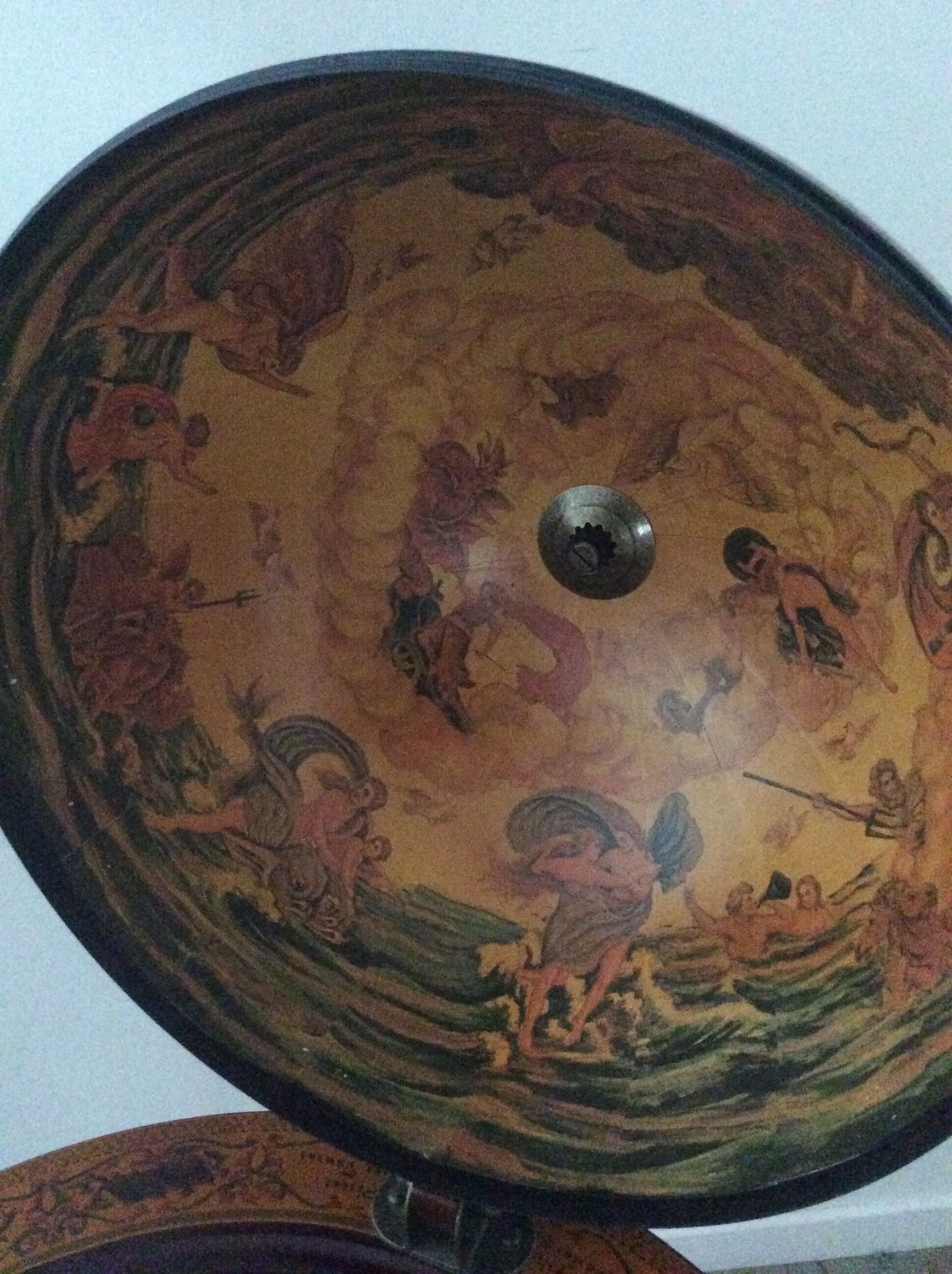 Bar mappemonde vintage des années 70