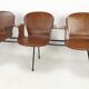 Mid Century Italian 3-seat Bench by Carlo Ratti, 50's