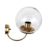 New Hollywood Regency wall lamp, Kamenicky Senov, Czechoslovakia 1970s.