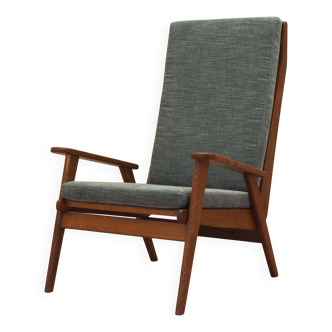 Oak armchair, Danish design, 1970s, production: Denmark