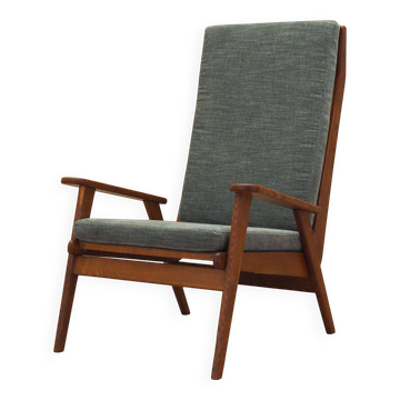 Fauteuil en chêne, design danois, années 1970, production : Danemark