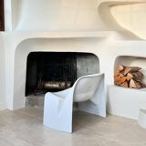 Luigi Colani fiberglass armchair