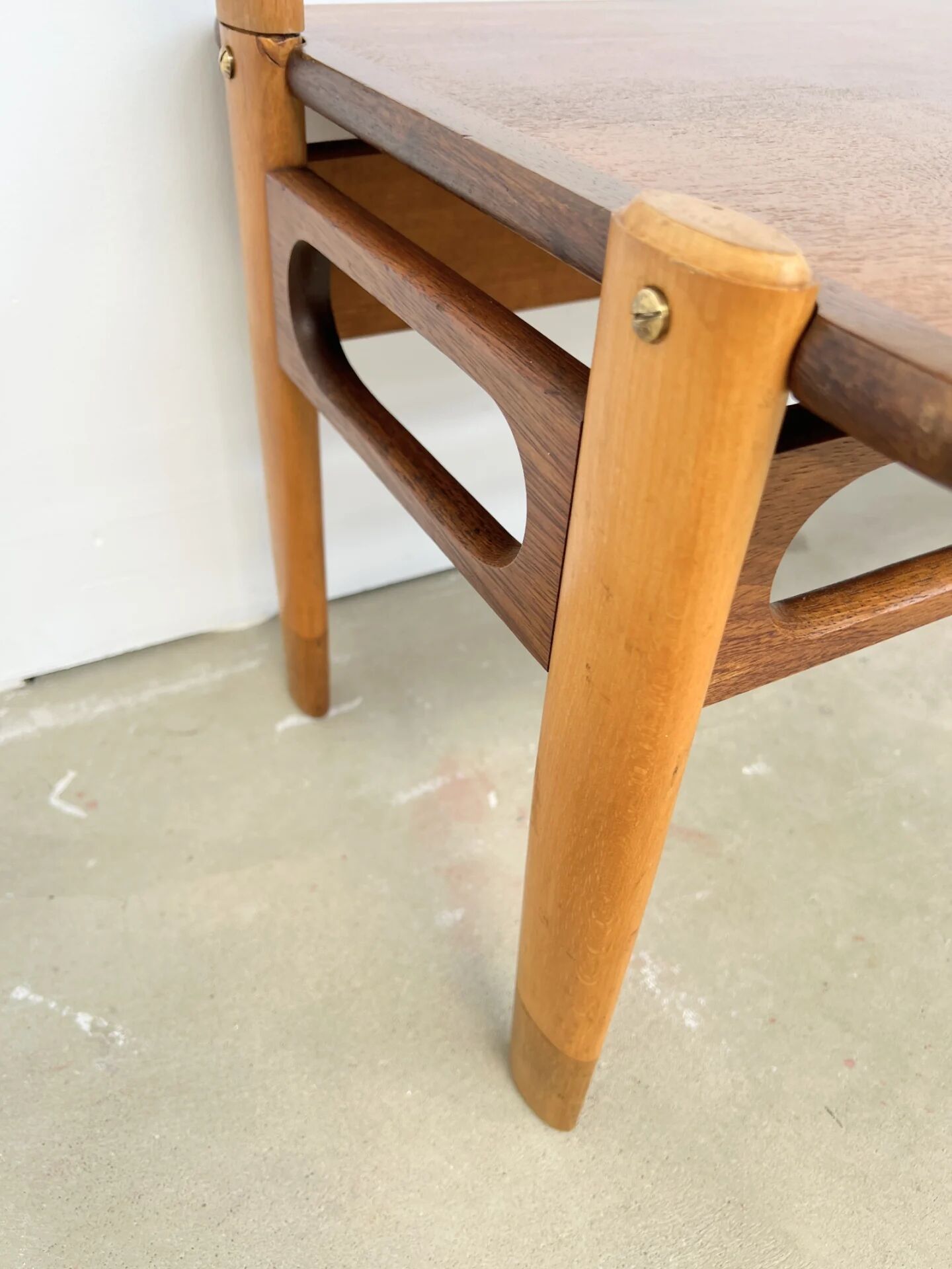 Wall system William Watting for Scanflex in teak and beech — 1960