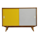 Yellow and grey U-452 sideboard by Jiri Jiroutek for Interier Praha 1960