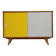 Yellow and grey U-452 sideboard by Jiri Jiroutek for Interier Praha 1960