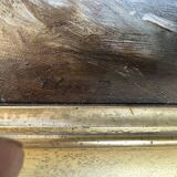 Oil on canvas The Shipwreck