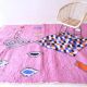 Pink Moroccan Rug - 295 x 207 cm