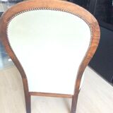 Old voltaire armchair