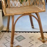 Rattan coffee table