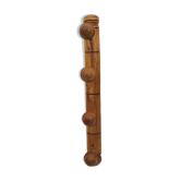 Wall hook 4 wooden hooks 51.5 cm