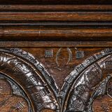 Charles II Oak Plaque, 1684, Set of 3