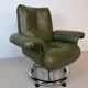 Italian executive armchair attributed to Guido Faleschini for i4 Mari.