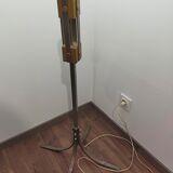 Floor lamp in chrome and brass metal 1970