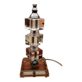 Modernist style glass lamp