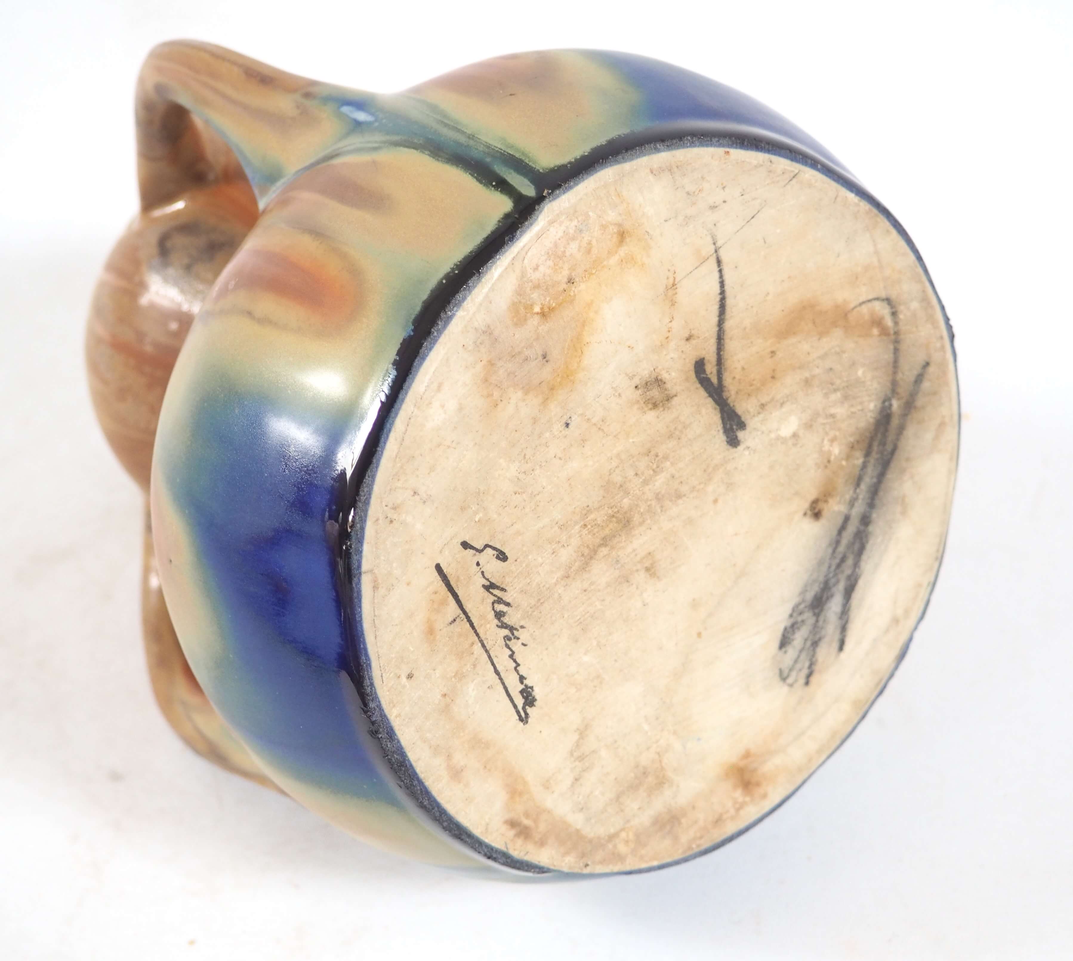 Vase G méténier triple handle