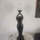 Art Deco woman lamp 72 cm in height