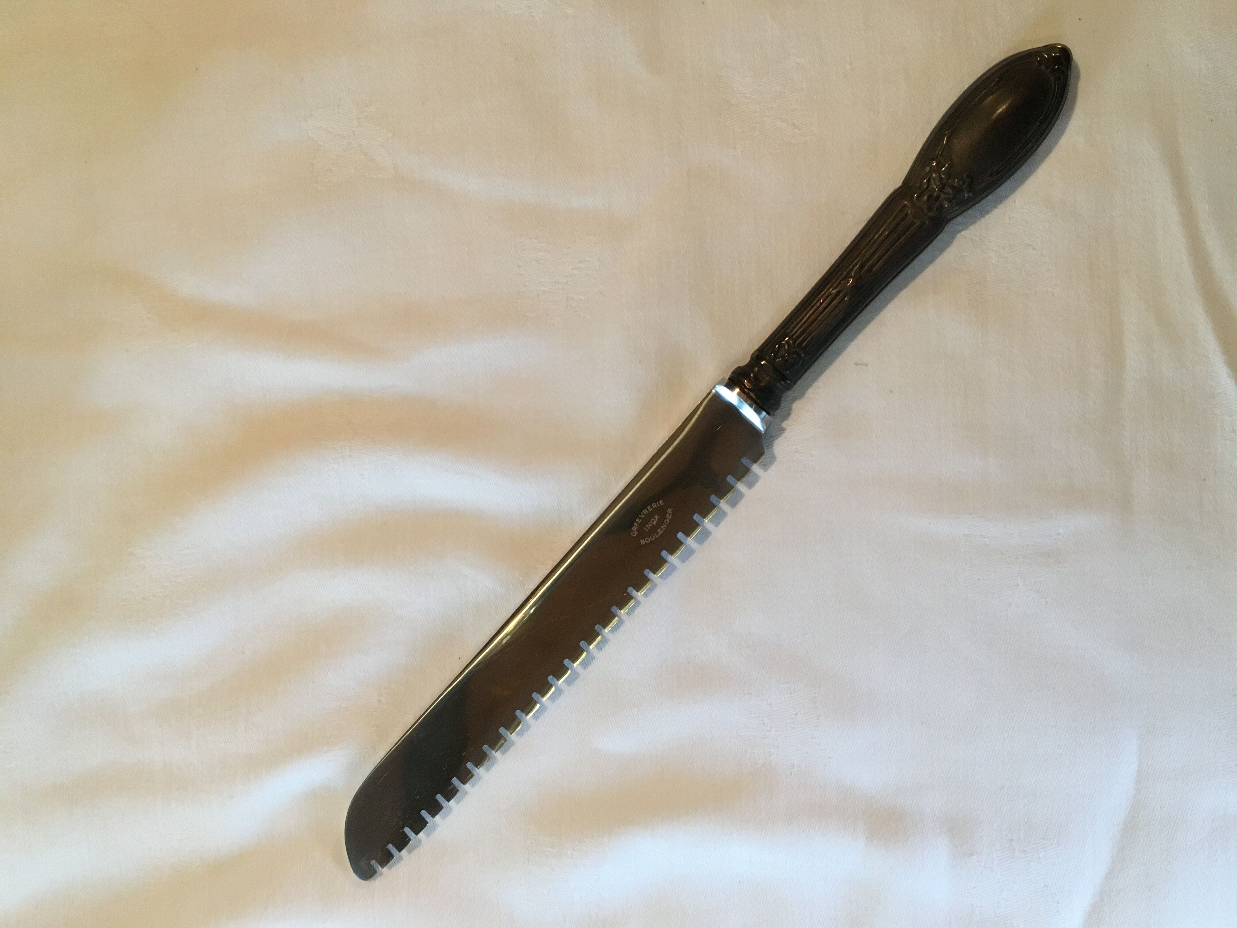 Cutlery housewife 12 people Boulenger Louis XVI