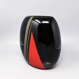 1970s Gorgeous vase in Murano glass by Linea Fontana