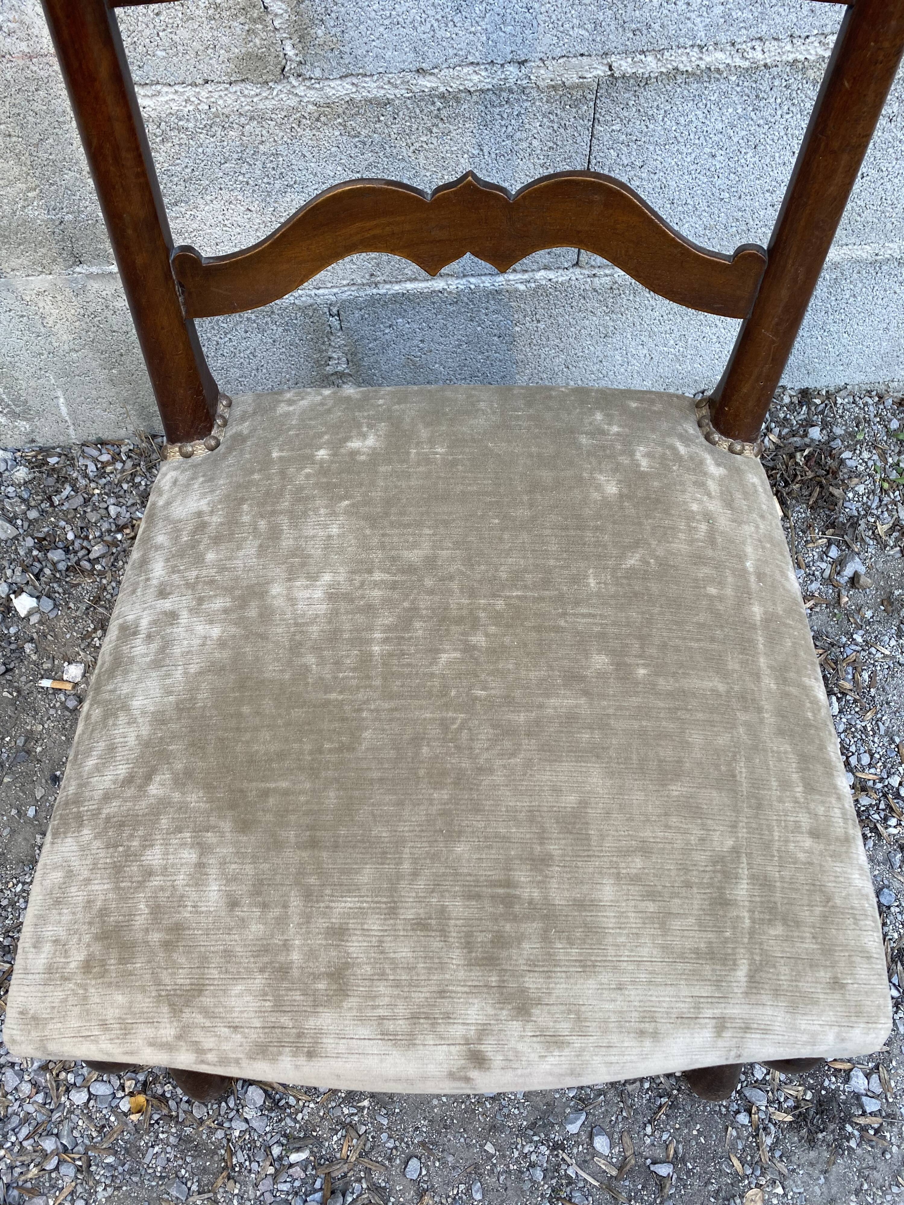 Louis XIII bedroom chair