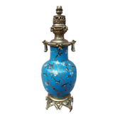 Chinese cloisonné enamel vase, China, late 19th century