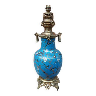 Chinese cloisonné enamel vase, China, late 19th century