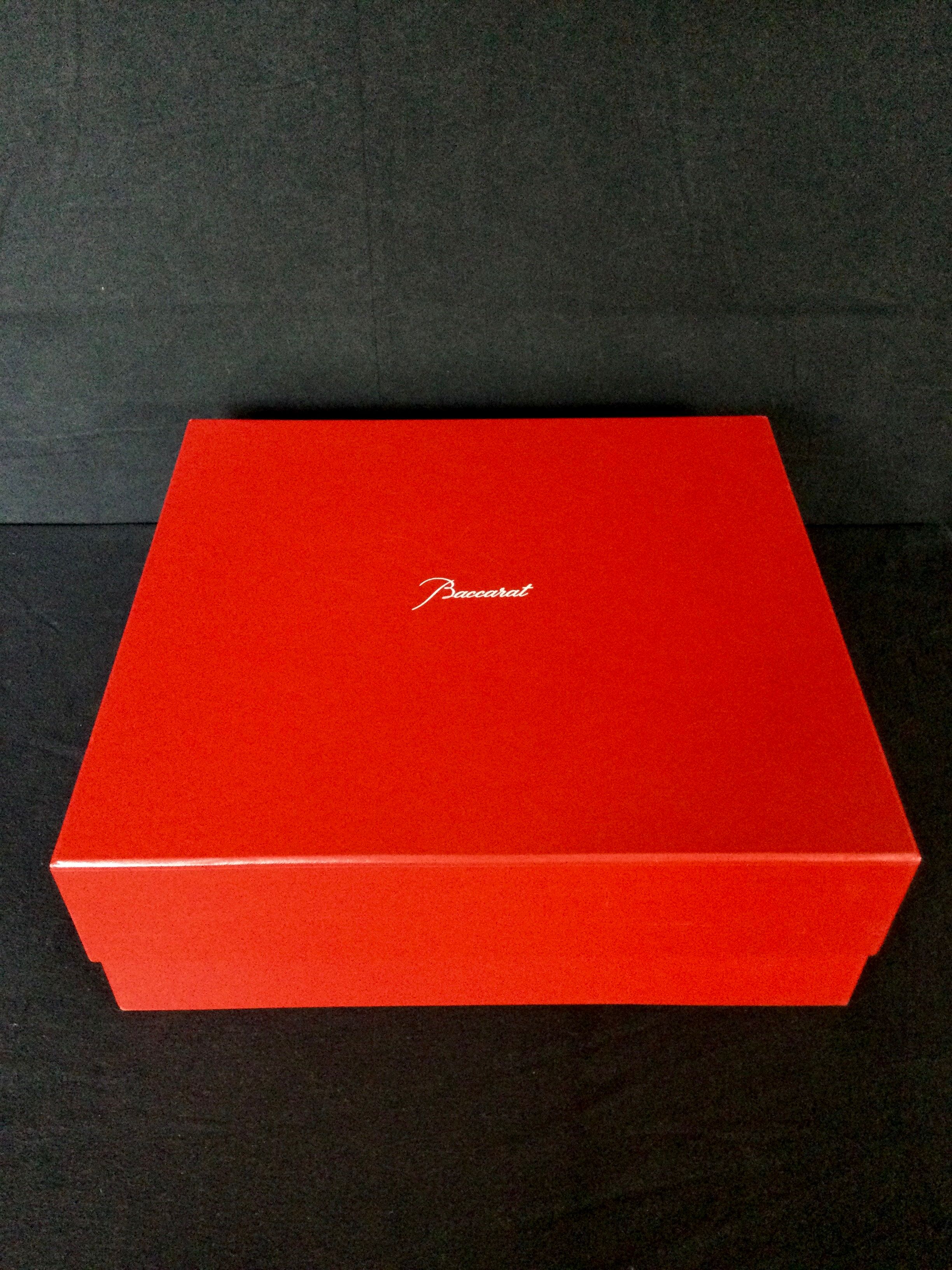 Set of 6 glasses Baccarat and Arik Levy