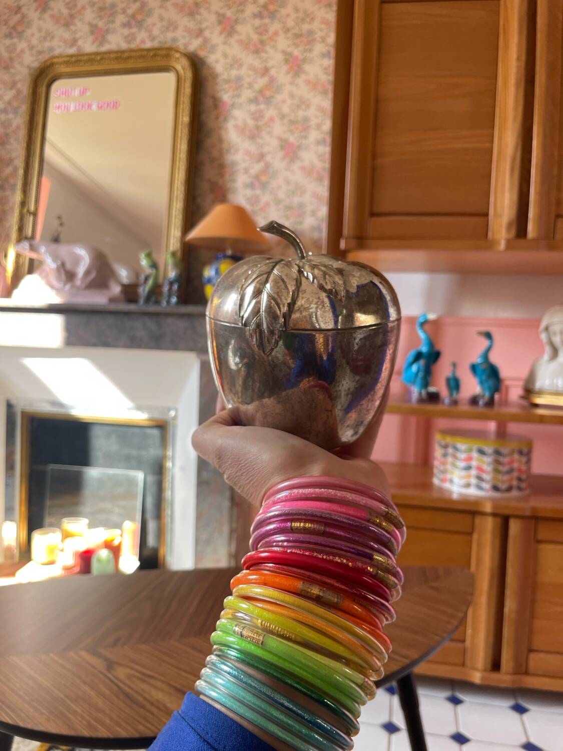 70' metal apple pocket emptier