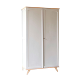 Wardrobe with compass feet