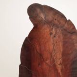 XXL wooden pocket tray in the shape of a leaf