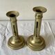 Lot de 4 bougeoirs anciens