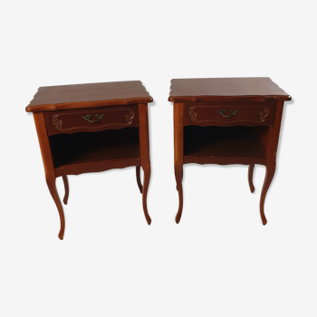 Pair of bedside table Louis XV