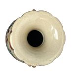 Japan, Satsuma vase with richly decorated handles, signed, early 20th century