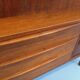 Enfilade mi-haute scandinave vintage Ib Kofod-Larsen pour Faarup en teck