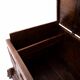 Baroque wooden chest from 1781.