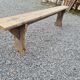 Wooden bench