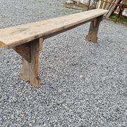 Wooden bench