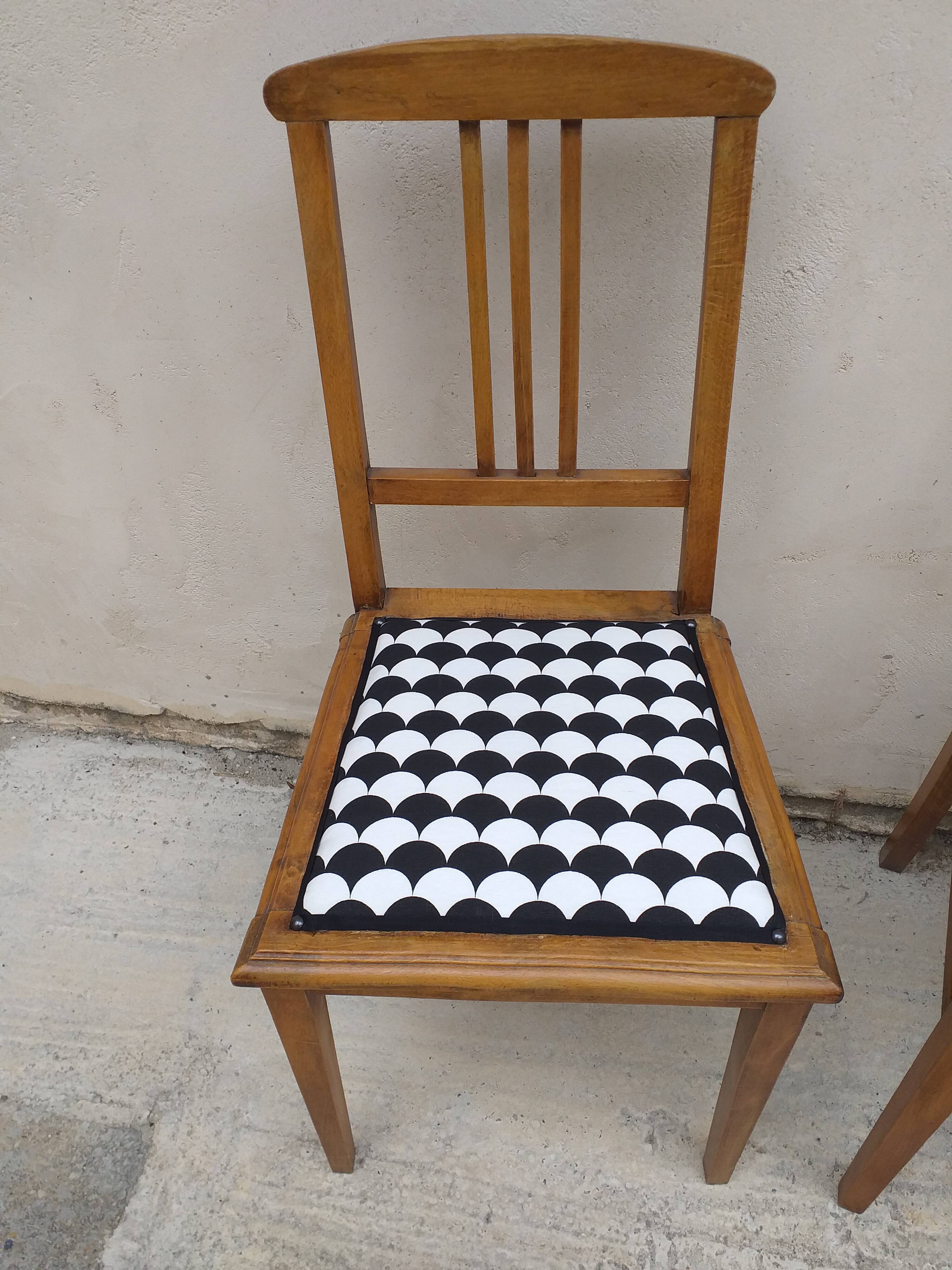 Pair of art deco chairs