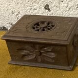 Breton wooden box