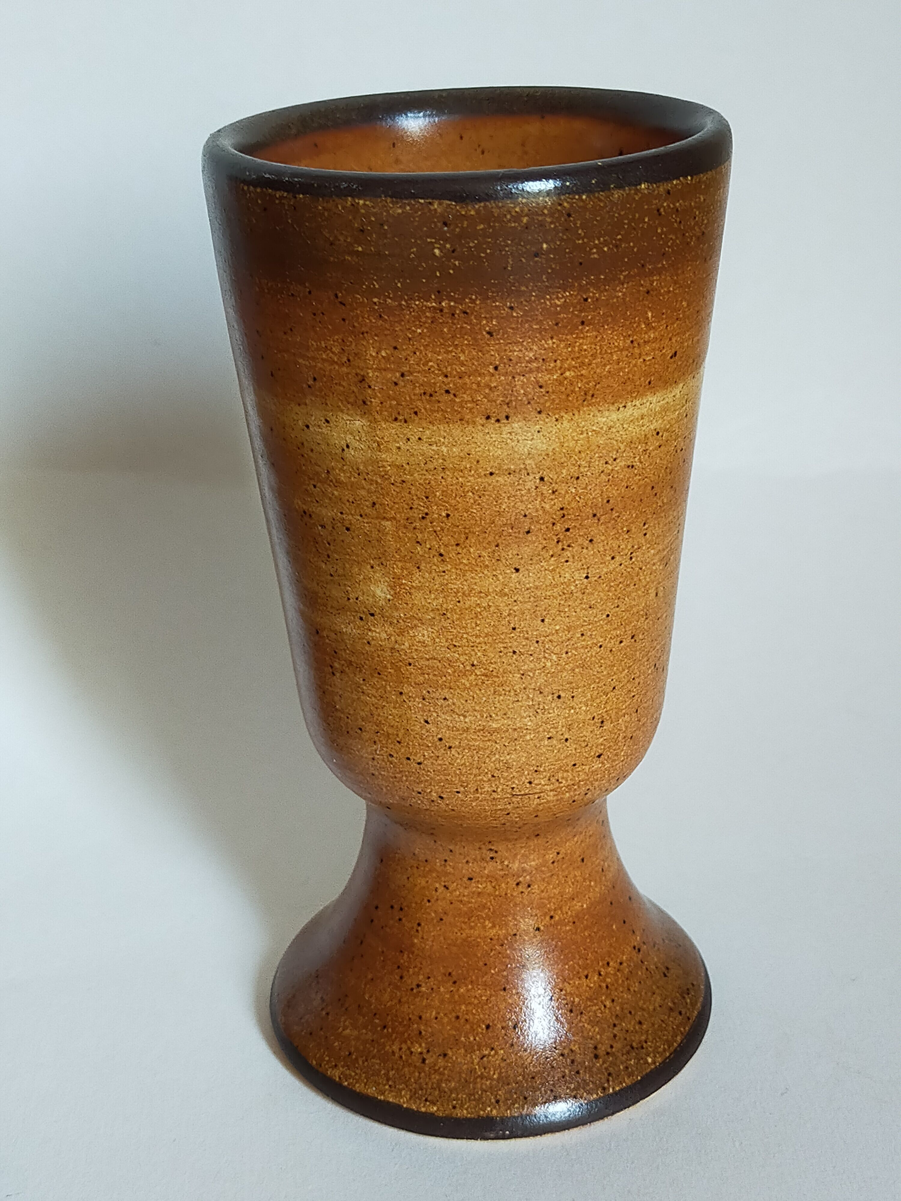 Five earthenware mazagrans from Saint-Amand vintages service"Meylan"