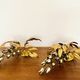 Set of 2 Amazing Italian Hollywood Regency Gilded Wall Lamps by Hans Kögl