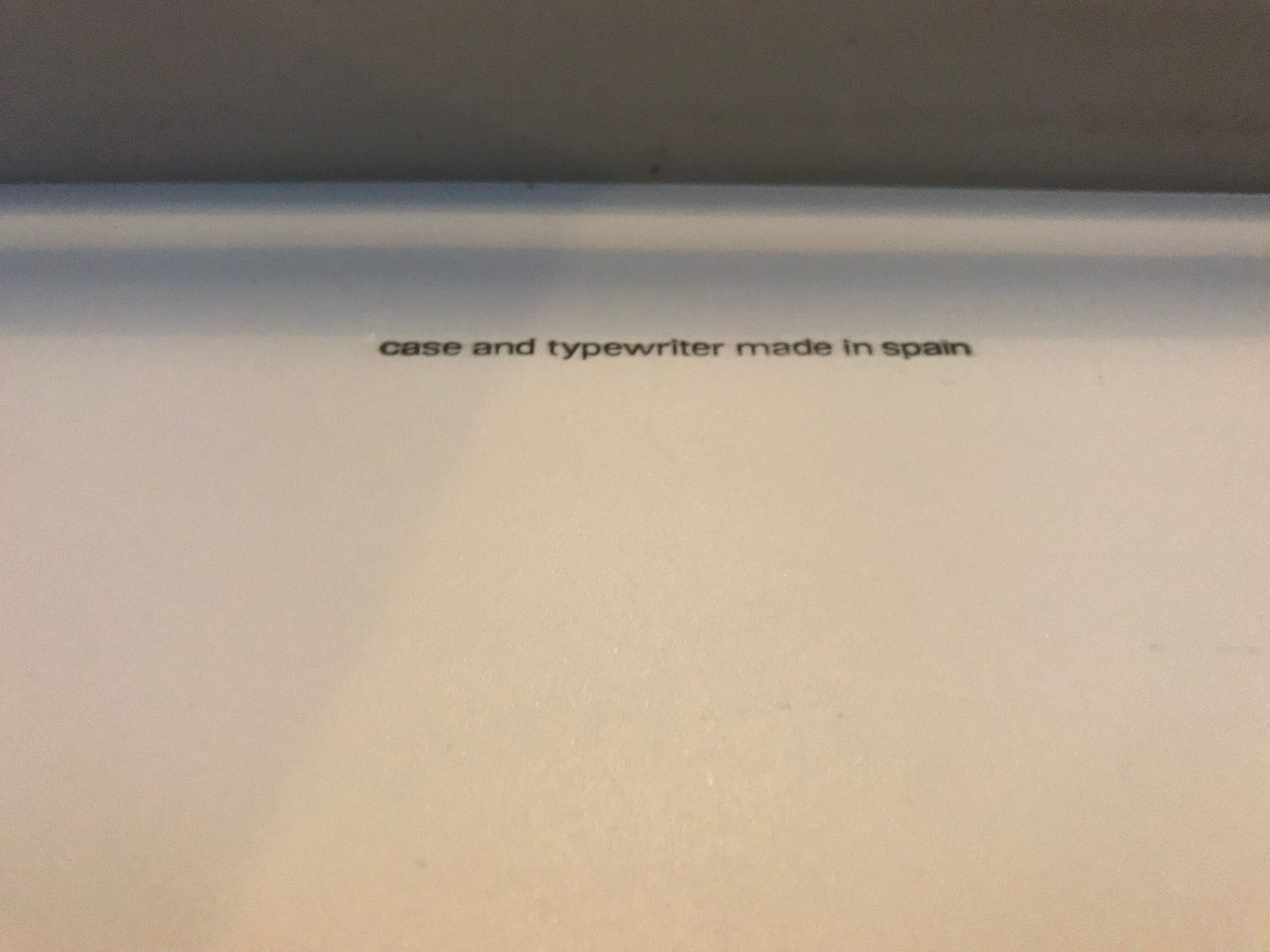 Typewriter Underwood 315