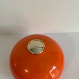 Vintage 70s orange ice cube tray
