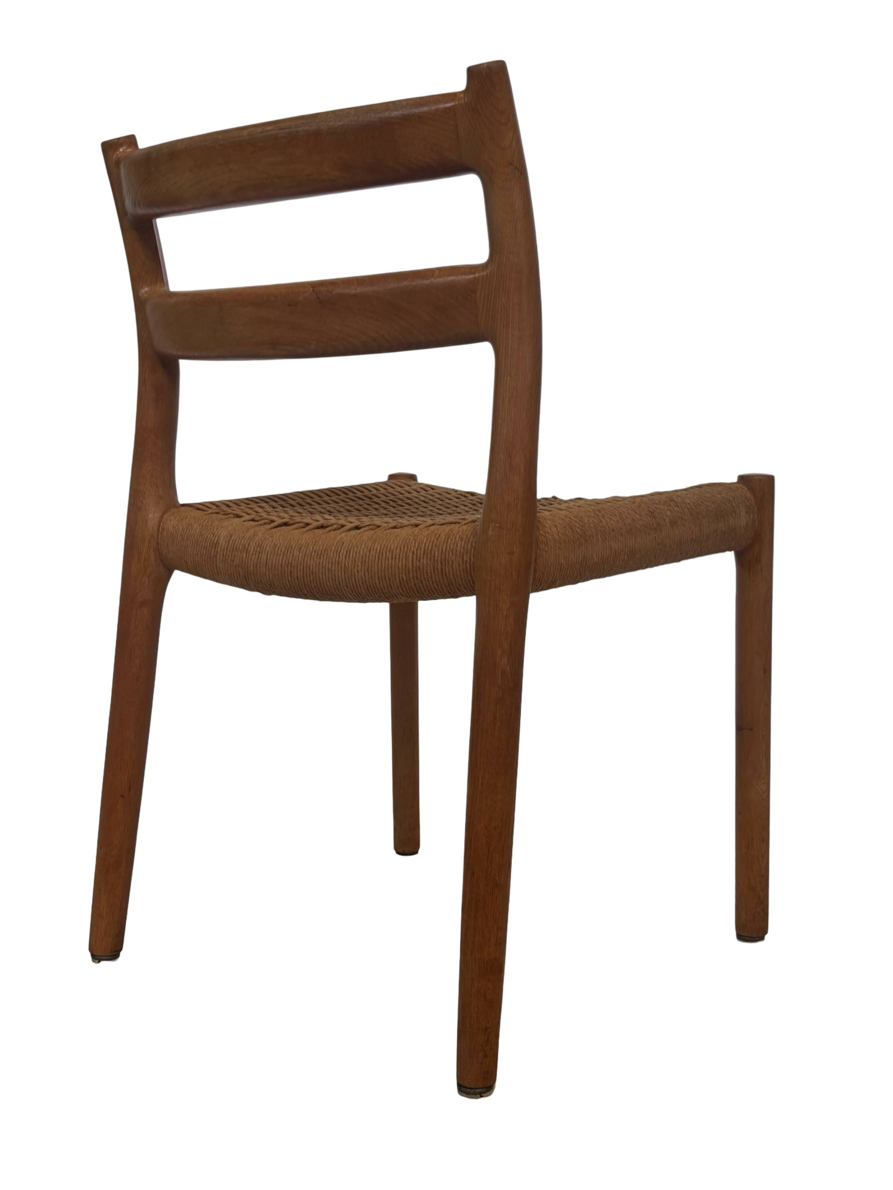 Mid Century Niels O Moller Chair model 84 Danish Design