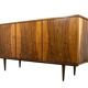 Vintage Walnut Sideboard By Lfm, Poland, 1970’s