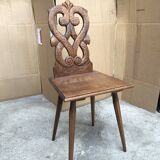 Handcrafted Alsatian chair